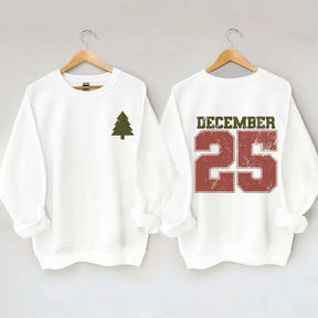 Distressed December 25 Sweatshirt