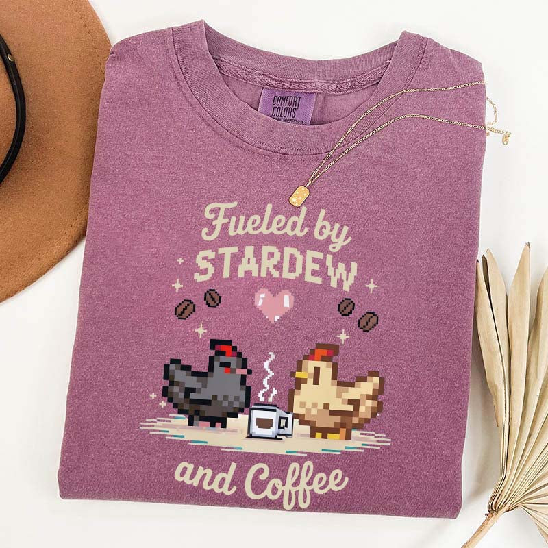 Fueled by Stardew Coffee T-Shirt