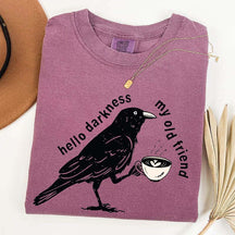 Raven Crow Coffee T-Shirt