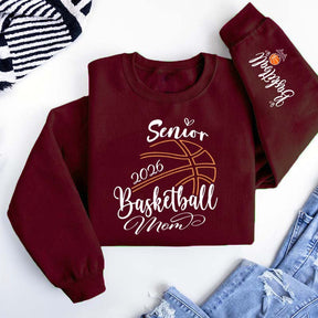 Senior Basketball Mom Sweatshirt