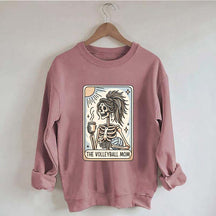 Volleyball Mom Tarot Card Sweatshirt