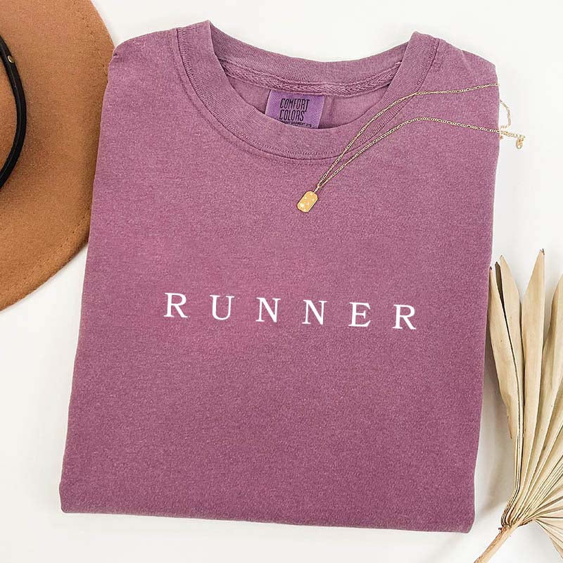 Gift for Runner Minimalist T-Shirt