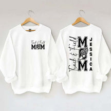 Custom Track and Field Mom Sweatshirt