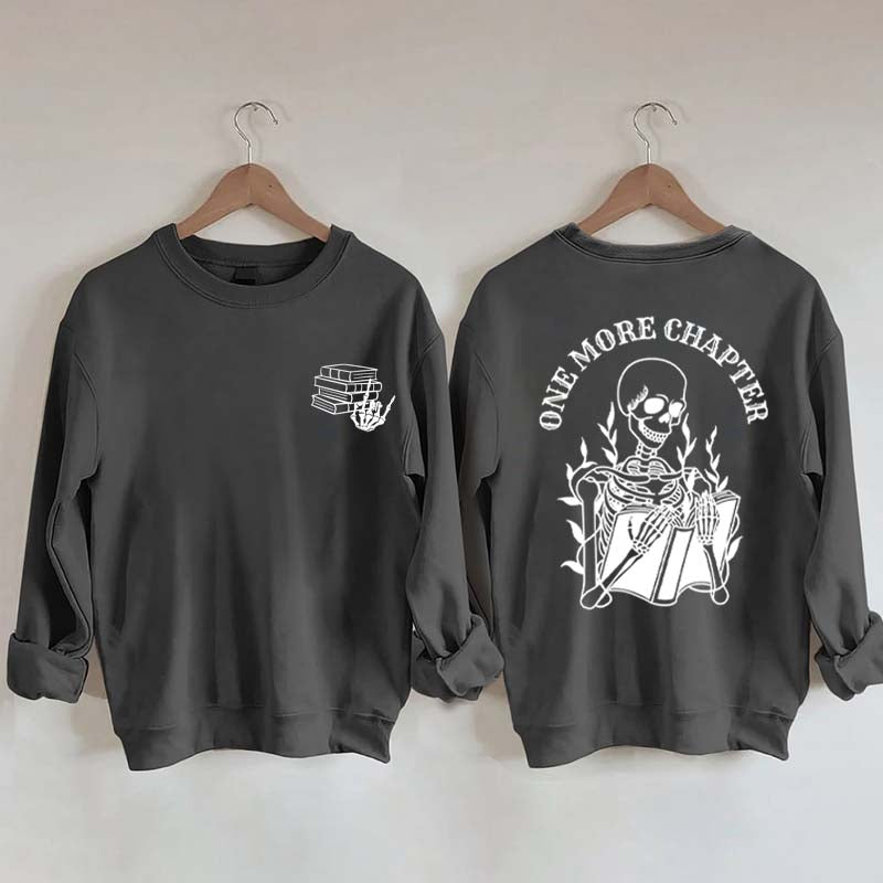 One More Chapter Book Nerd Sweatshirt