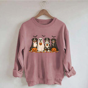 Bernese Mountain Dog Halloween Sweatshirt