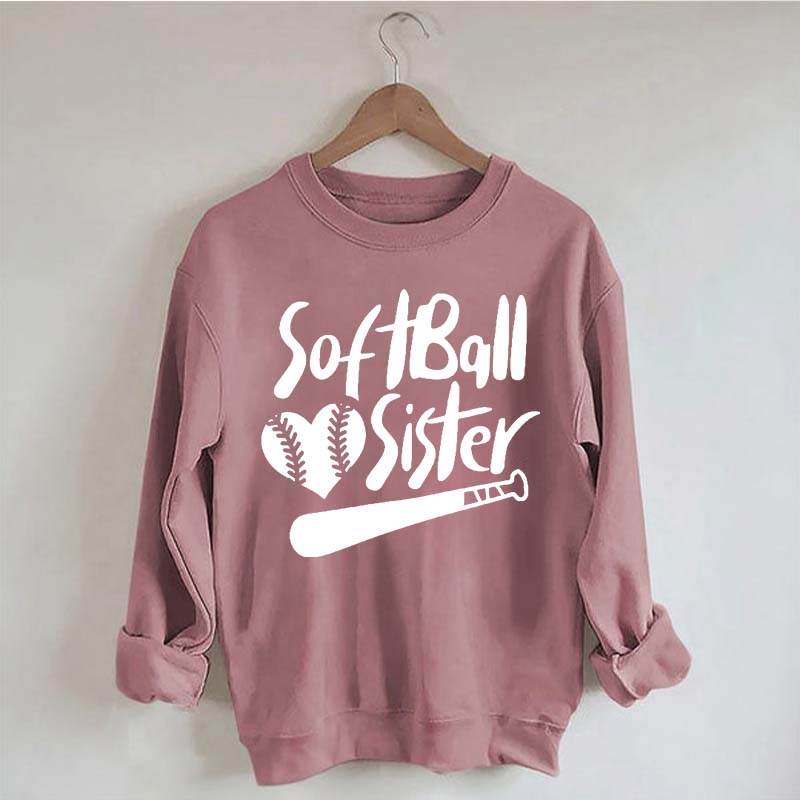 Softball Sister Game Days Sweatshirt