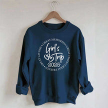 Girl's Trip 2025 Great Memories Sweatshirt