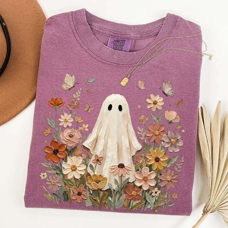 Vintage Ghost Fall Comfort Colors T-Shirt