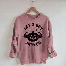 Halloween Workout Let's Get Jacked Sweatshirt