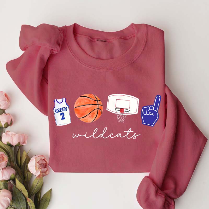 Customizable Basketball Season Sweatshirt