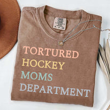 Custom Hockey Mom Sports Game Day T-Shirt