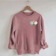 Cute Preppy Pickleball Sweatshirt