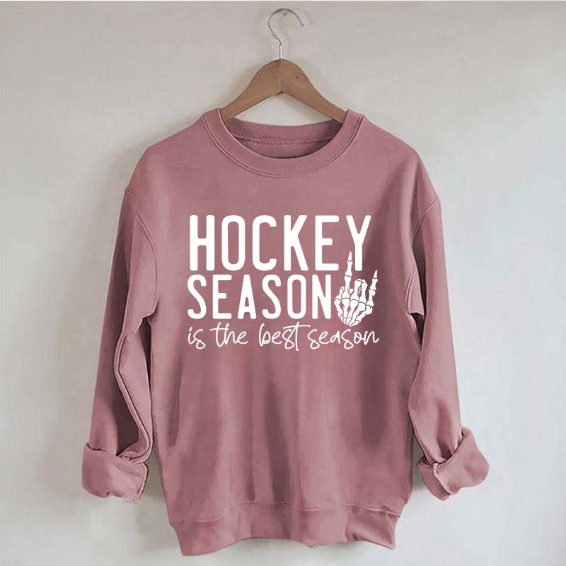 Hockey Season Cozy Rink Side Style Sweatshirt