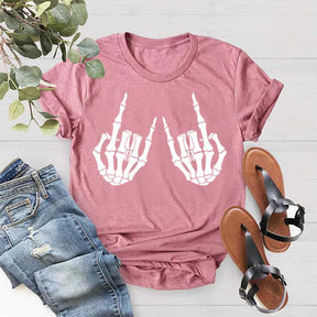 Skeleton Hand Rock and Roll T-Shirt