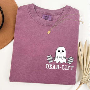 Dead Lift Pocket Gym Halloween T-Shirt