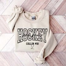 Personalized Hockey Mama Sweatshirt
