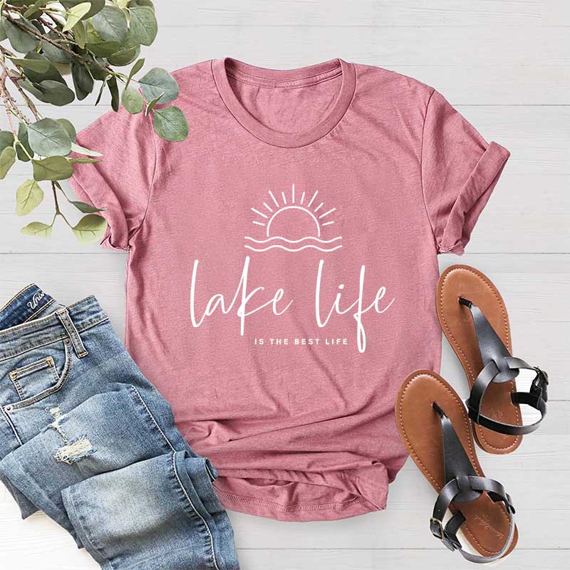 Lake Life Adventurer Vacation T-Shirt