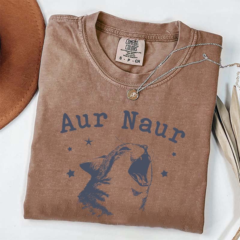Aur Naur Cat T-Shirt