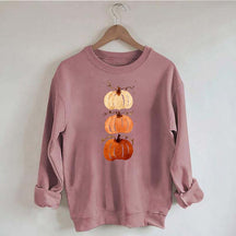 Watercolor Fall Pumpkin Harvest Sweatshirt