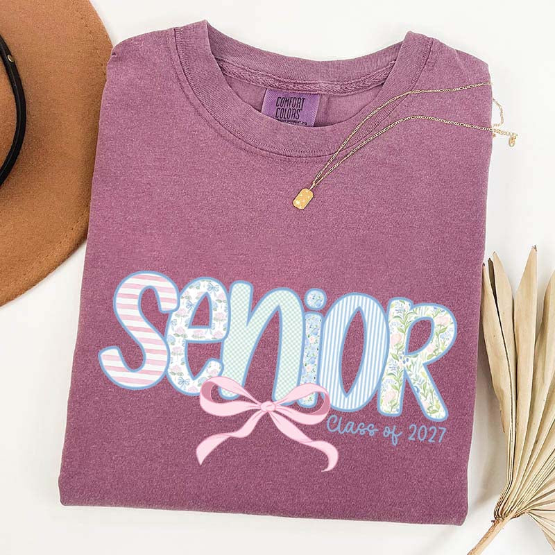 Cute Senior 2027 Comfort Colors T-Shirt