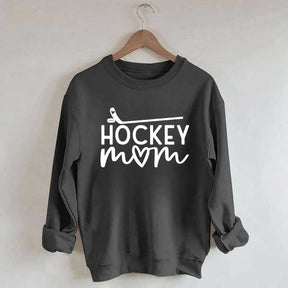 Ice Hockey Vibes Mom Sweatshirt