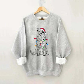 Australian Cattle Dog Christmas Sweatshirt