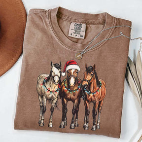 Horse Lover Christmas T-Shirt