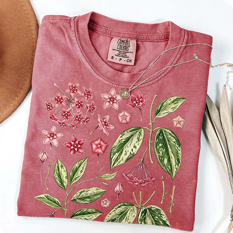 Hoya Carnosa Houseplant Lover T-Shirt