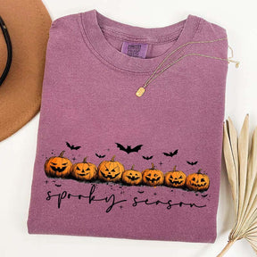 Spooky Season Pumpkins Halloween T-Shirt