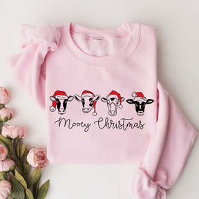 Cow Lover Farm Christmas Gifts Sweatshirt