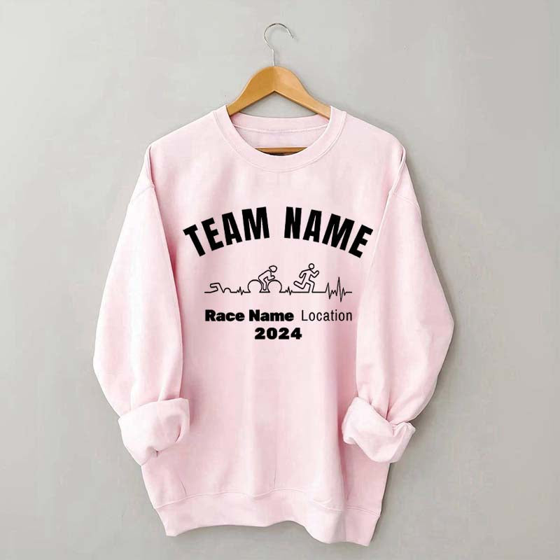 Custom Triathlon Team Sweatshirt