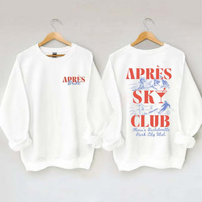 Custom Apres Ski Bachelorette Sweatshirt
