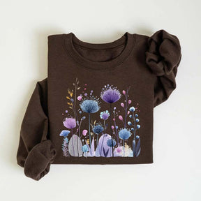 Cute Spring Wildflowers Sweatshirt
