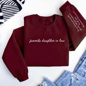 Daughter in Law Sweatshirt