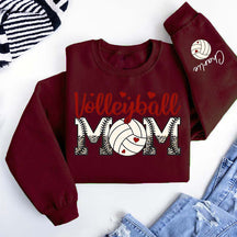 Custom Volleyball Mom Love Sweatshirt