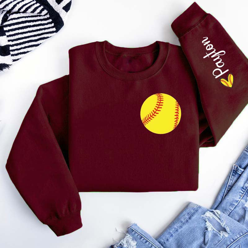 Custom Softball Sweatshirt