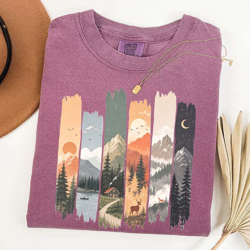 Vintage Mountain National Park T-Shirt