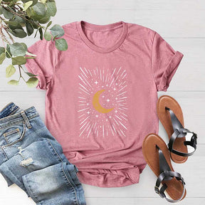 Comfort Colors Boho Moon Celestial T-Shirt