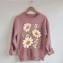 Boho Style Daisies Sweatshirt