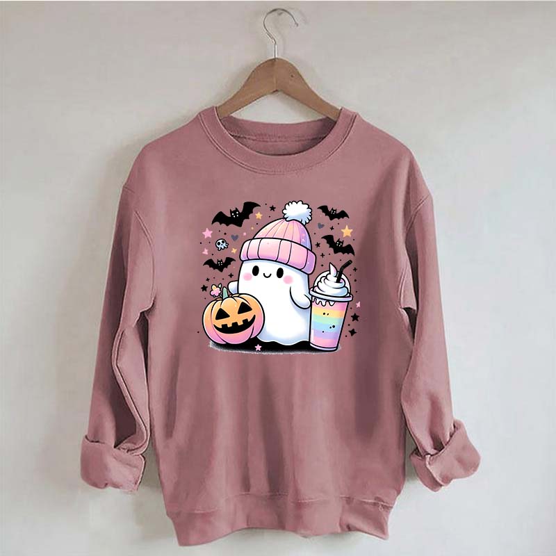 Cute Ghost Trending Coffee Sweatshirt