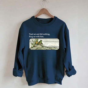 Frog And Toad Book Lover Sweatshirt