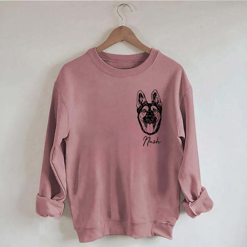 Custom Pet Portrait Sweatshirt