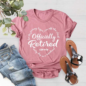 Officially Retired Retirement T-Shirt
