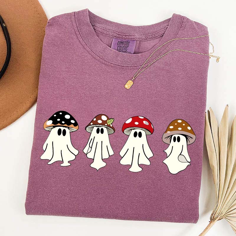 Ghost  Magic Mushroom T-Shirt