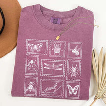 Insect Stamp Vintage Bug Lover T-Shirt