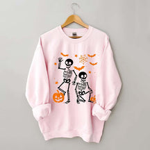 Funny Slightly Subtle FDT Halloween Skeleton Sweatshirt