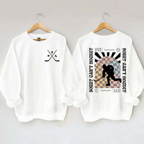 Retro Hockey Mom Sweatshirt