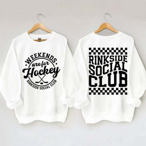 Weekends Are For Hockey Sweatshirt