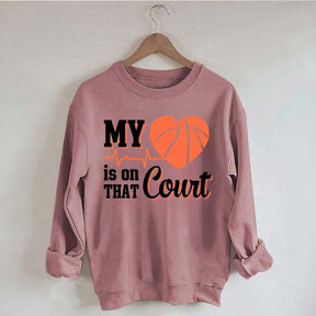 My Heart Is On That Count Sweatshirt