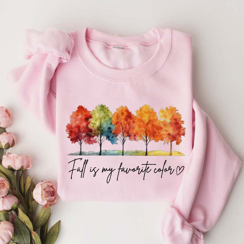 Cozy Fall Leaves Sweatshirt
